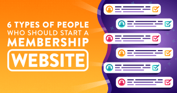 Who should start a membership website?